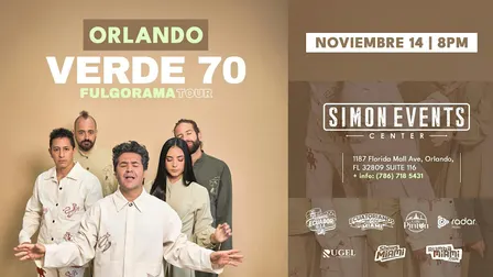 Directo de Ecuador llega VERDE 70 a Simon Events en Orlando