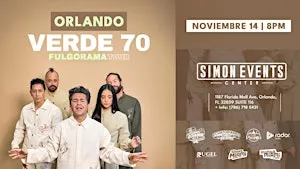 Directo de Ecuador llega VERDE 70 a Simon Events en Orlando