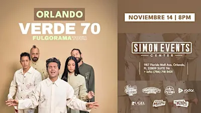 Directo de Ecuador llega VERDE 70 a Simon Events en Orlando