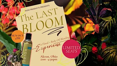 The Last Bloom: A Floral + Body Oil Blending Experience