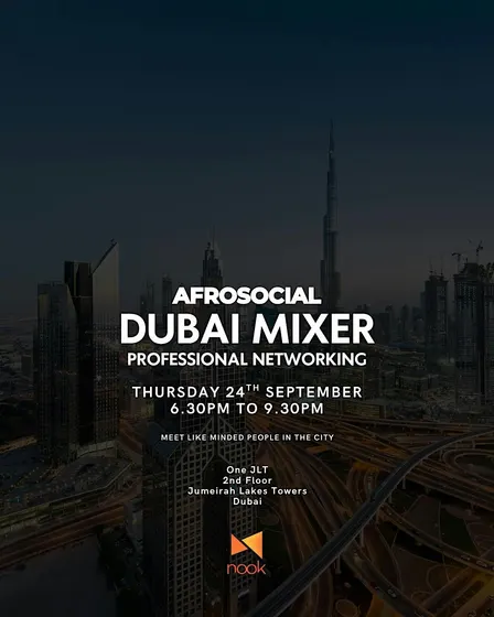 AFROSOCIAL Dubai I Founders & Professionals in the City