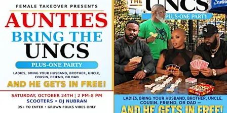 Aunties Bring the Uncs (Plus One Party)
