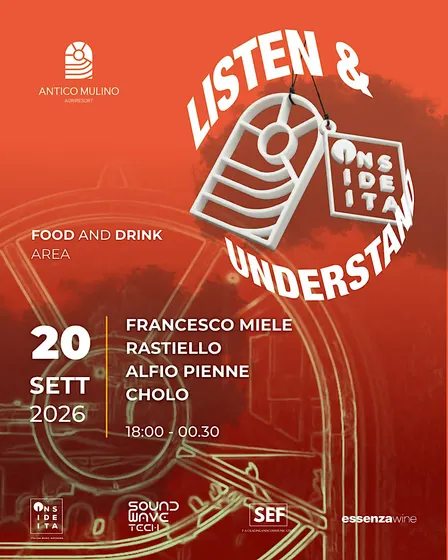 Listen & Understand @ Antico Mulino | 20.09.26