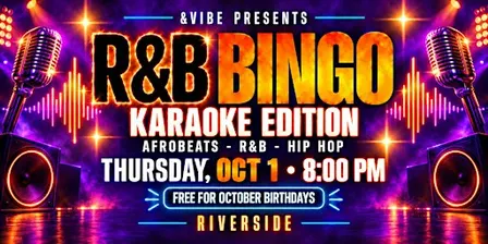 R&Bingo | Riverside | Oct 1