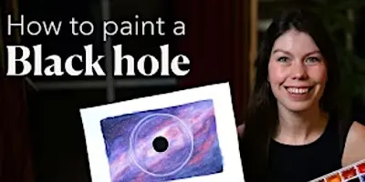 Conscious Dinner & ... Black Hole Painting!!