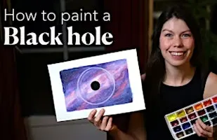 Conscious Dinner & ... Black Hole Painting!!