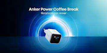 ☕⚡ ANKER POWER COFFEE BREAK | Ricaricati. Connettiti. Riparti.