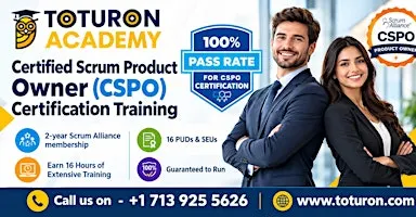 Certified Scrum Product Owner (CSPO) Training in Columbia, SC