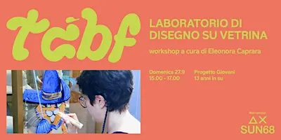 Laboratorio di disegno su vetrina - Con Eleonora Caprara