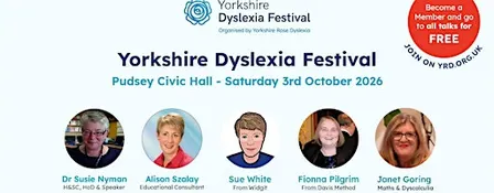 Yorkshire Dyslexia Festival 2026