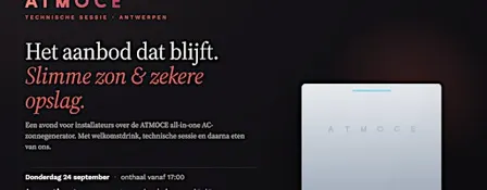 Slimmer met ATMOCE I Antwerpen I 24/09