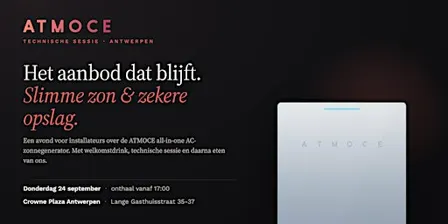 Slimmer met ATMOCE I Antwerpen I 24/09