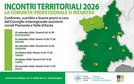 INCONTRI TERRITORIALI 2026