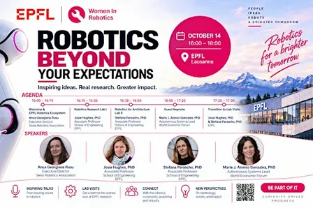 Robotics Beyond Your Expectations: Talks & Lab Visits at EPFL