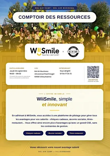 COMPTOIR DES RESSOURCES : WIISMILE