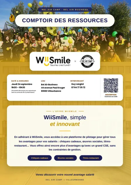 COMPTOIR DES RESSOURCES : WIISMILE