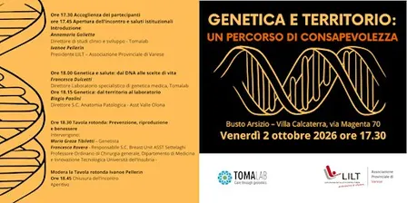 GENETICA E TERRITORIO: PERCORSO DI CONSAPEVOLEZZA