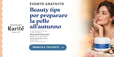 Masterclass - Beauty tips per preparare la pelle all’autunno