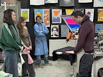Initiation à la sérigraphie textile. On imprime sur vos T-shirts!