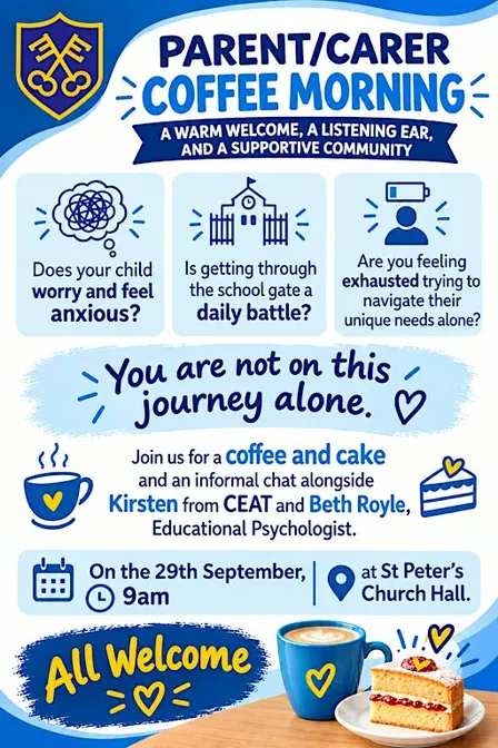 Coffee, cake and a chat