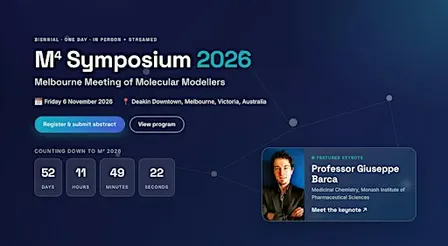 Melbourne Meeting of Molecular Modellers (M4) symposium