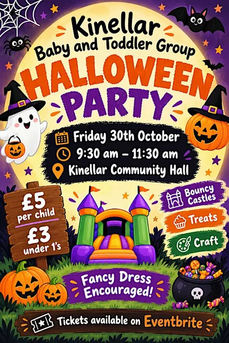 Kinellar Baby and Toddlers Halloween Party