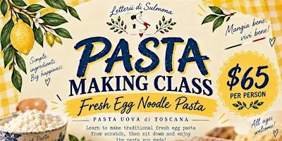 Letterii di Sulmona: Fresh Egg Noodle Pasta