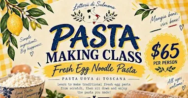 Letterii di Sulmona: Fresh Egg Noodle Pasta