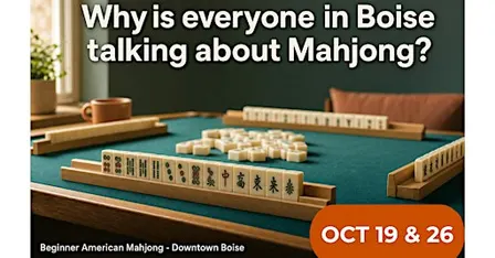 Curious About Mahjong? Learn to Play in a 2-Part Beginner Series  10.19.26