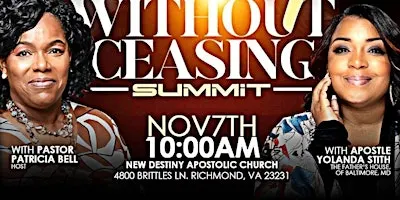 Pray Without Ceasing Summit