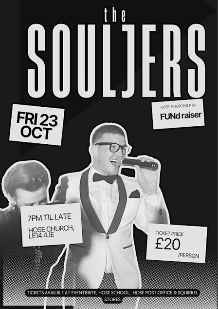 The Souljers - An Evening of Incredible Live Entertainment  - Fundraiser