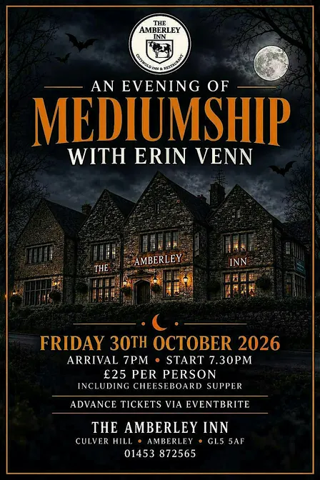 AN EVENING OF MEDIUMSHIP  WITH ERIN VENN