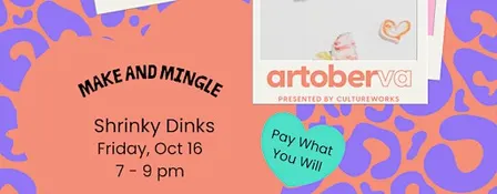 Make & Mingle 90's Retro Craft: Shrinky Dinks | Artober PWYW Craft Series