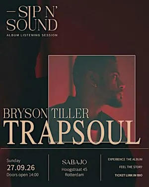 Sip and Sound Listening Session: TRAPSOUL