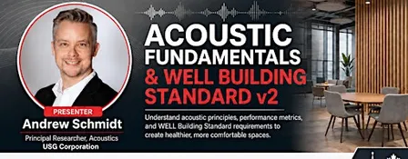 Sound Transmission, Room Acoustics & WELL Building Standard Requirements