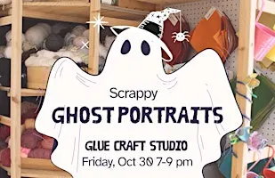 Scrappy Ghost Portraits | Artober PWYW Craft Series