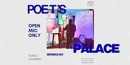 Poet's Palace Birmingham - Open Mic Only