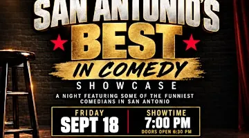 San Antonio's Best in Comedy Showcase | Stand-Up at Upstage Comedy Lounge