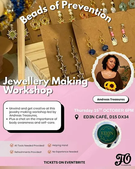 Beads Of Prevention: Jewellery Making Workshop