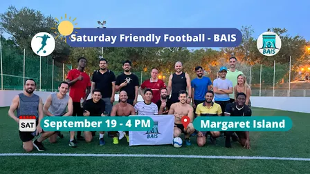 Saturday 4 PM Friendly Football at MAC