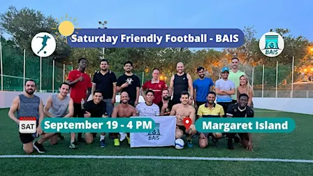 Saturday 4 PM Friendly Football at MAC