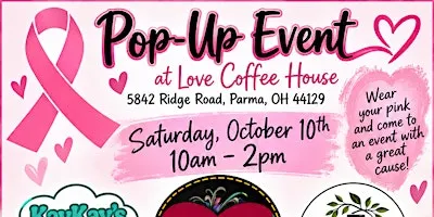 Pop-Up event for Breast Cancer Awareness month
