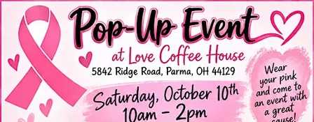 Pop-Up event for Breast Cancer Awareness month