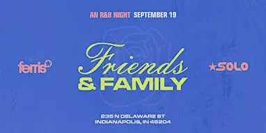 Friends & Family: An R&B Night