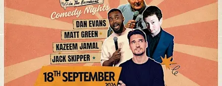 Stand Up Comedy in Southampton Ft. Jack Skipper, Dan Evans,  & Kazeem Jamal