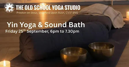 Yin Yoga & Sound Bath ~ Deep Rest and Renewal