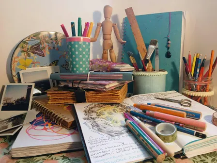 Creative Reset: Art Life Journalling 6 week course + social