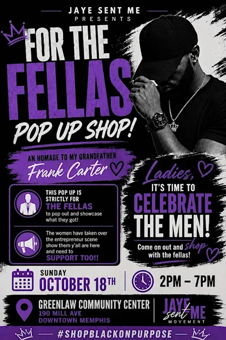 For the Fellas Pop-Up Shop