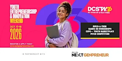DCSTW26 - NEXTGENPRENEUR Youth Entrepreneurship and Innovation Weekend