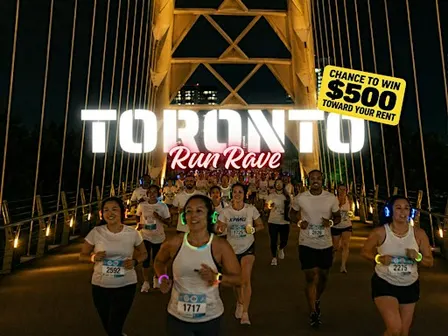 Run Rave for Rent ($500) Toronto 5K + Recovery @ NRG Haus [DM for Code]